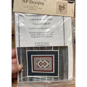 NP Designs 1995 Rugs Of The Southwest Series Klagetoh II Ctd Cross Stitch